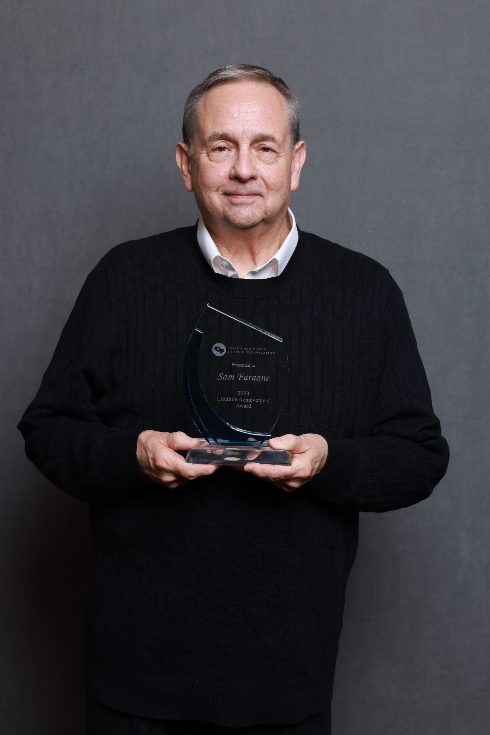 Sam Faraone Receives the Lifetime Achievement Award in 2023 Texas New